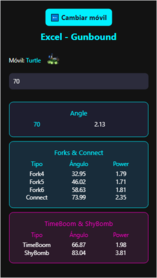 Screenshot de la app